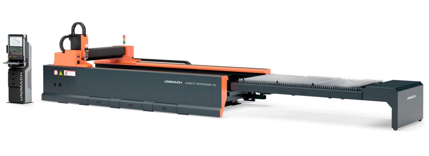 Установка лазерной резки с ЧПУ UNIMACH LaserCut Professional M2