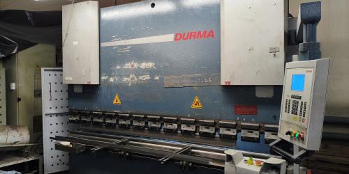 Наладка листогибочного пресса Durma