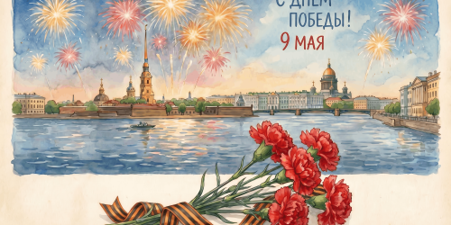 С 9 мая! С Днем Победы!