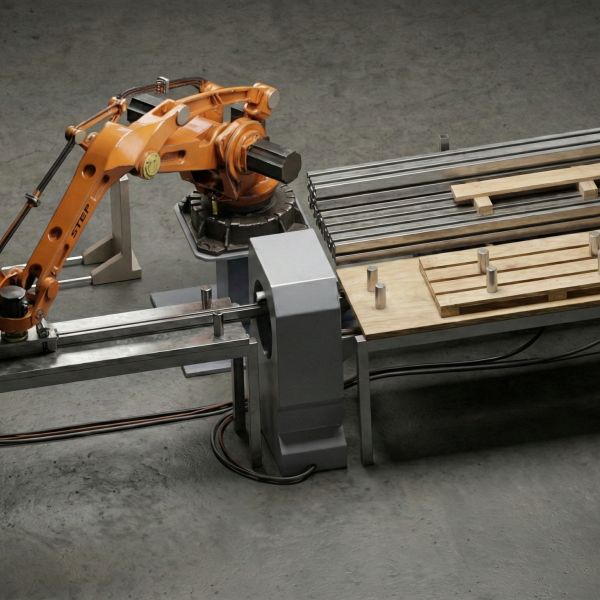 Паллетирование и упаковка металлического профиля