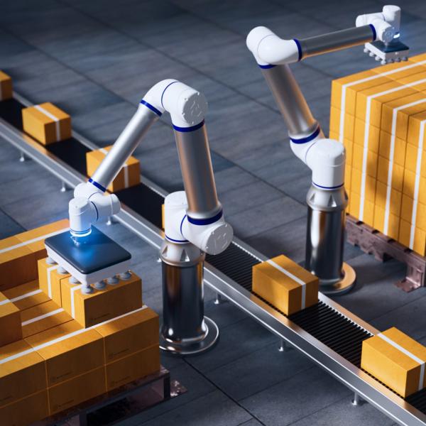 Станции паллетирования на базе коллаборативного робота