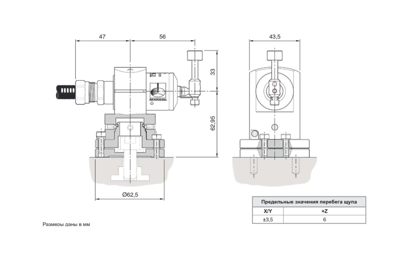 Renishaw TS27R Измерительная система