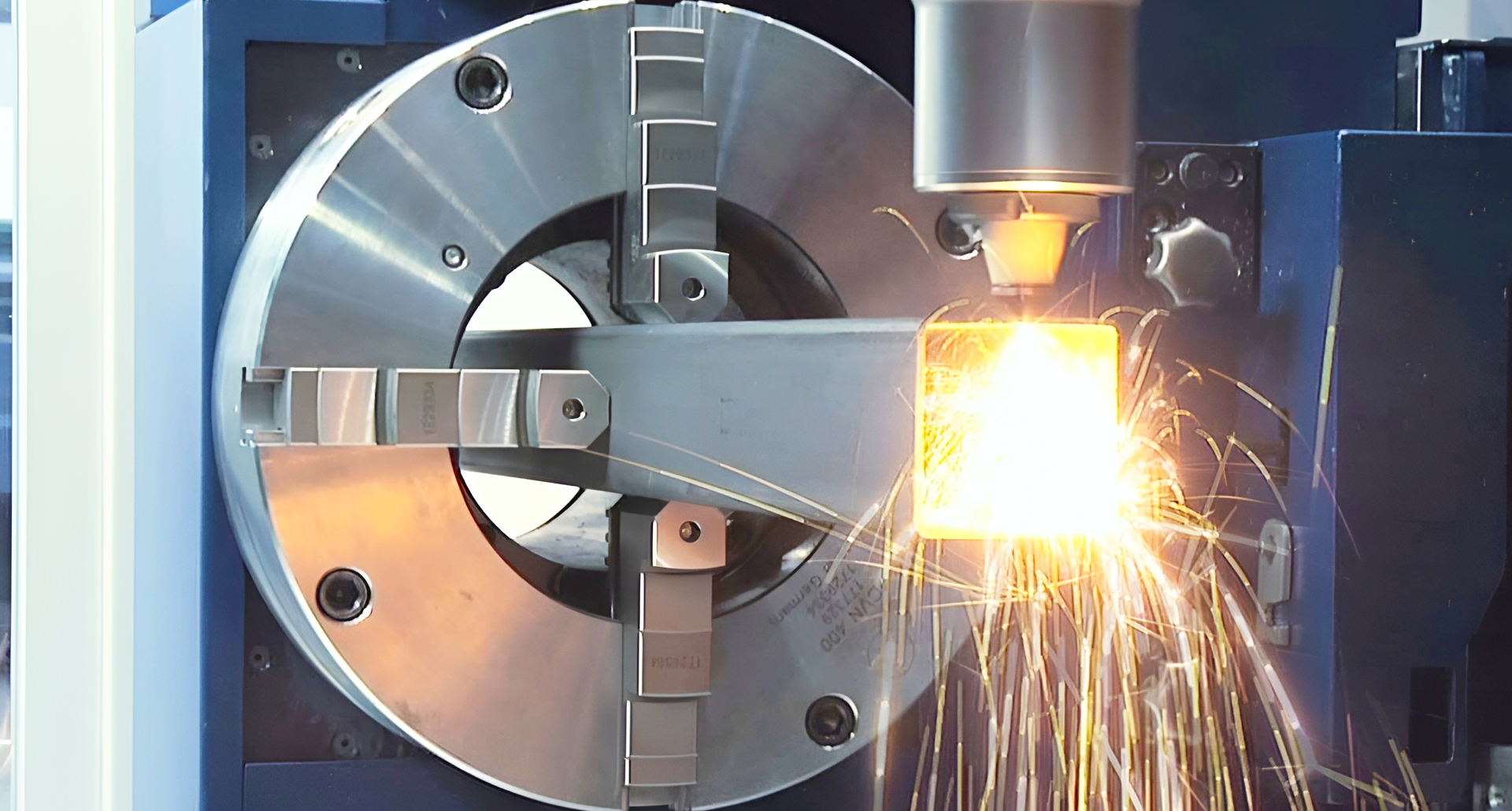 Резка квадратного профиля на лазерном труборезе